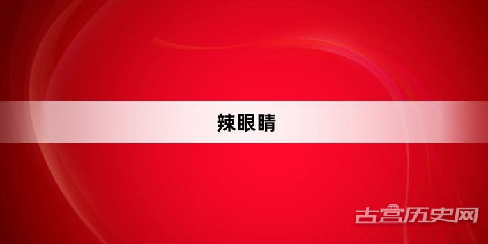 “辣眼睛”网络梗词解释