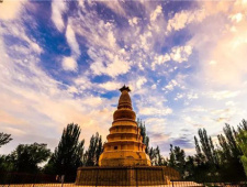 敦煌白马佛塔的传说故事