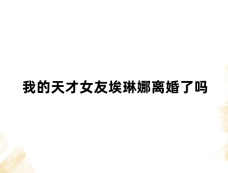 我的天才女友埃琳娜离婚了吗