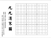 冬至九九消寒图