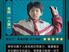 电影《朱同在三年级丢失了超能力》人物介绍