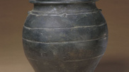 故宫馆藏龙山文化黑陶双系罐简介