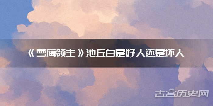 《雪鹰领主》池丘白是好人还是坏人