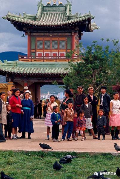 老照片：1964年的蒙古首都乌兰巴托