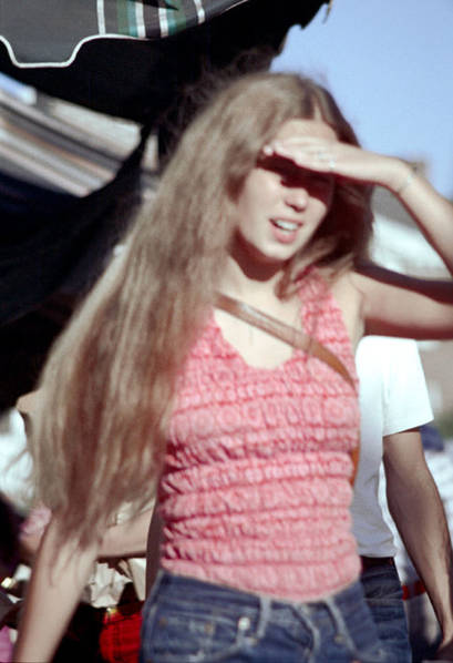 1970年代嬉皮士文化熏陶下的美国青年们。