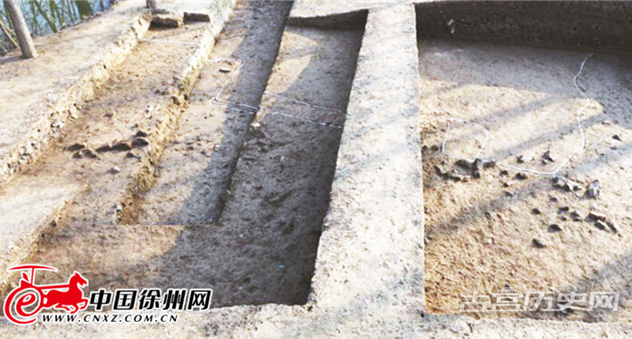 江苏下邳东城遗址初判为两汉时期城墙 发现不同时期器物48件