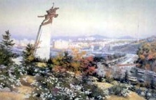 宣传画里富足自信的上世纪朝鲜