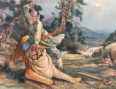 古代女武松为救丈夫杀老虎后力竭而死