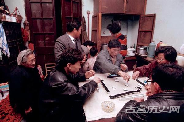 老照片：走进上海人家 1993年