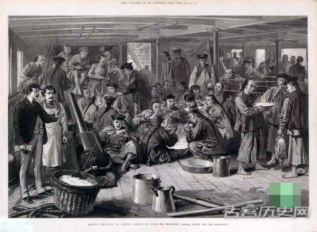 1876年4月29日，华人移民到美洲。