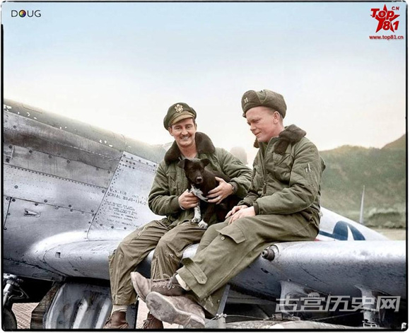 朝鲜战争中的航空兵。