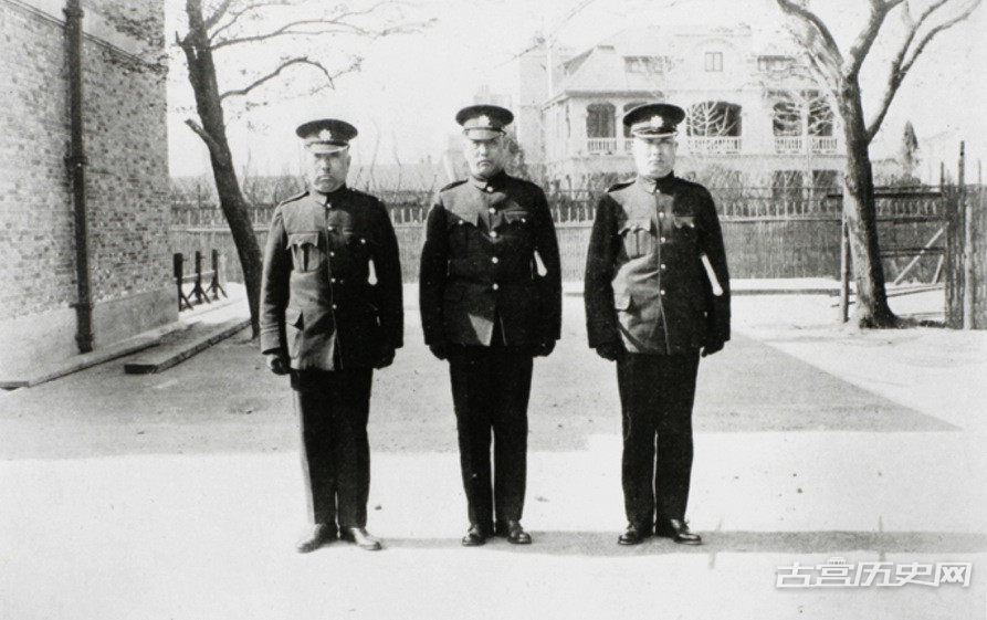 上海公共租界巡捕房中国警督 1929年