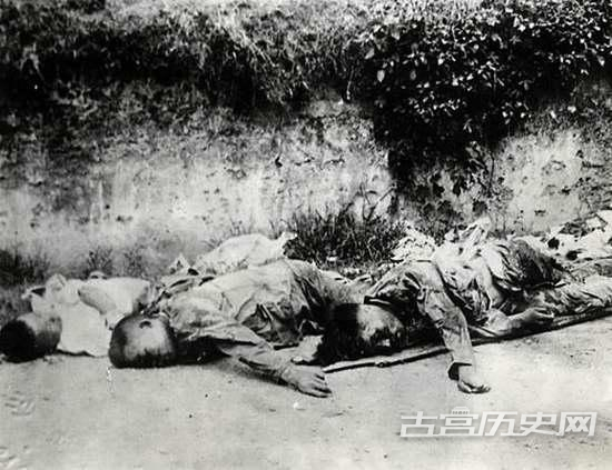 1930年，中国湖南长沙，平民受害者。
