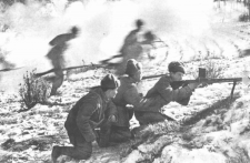 志愿军朝战惨烈厮杀照