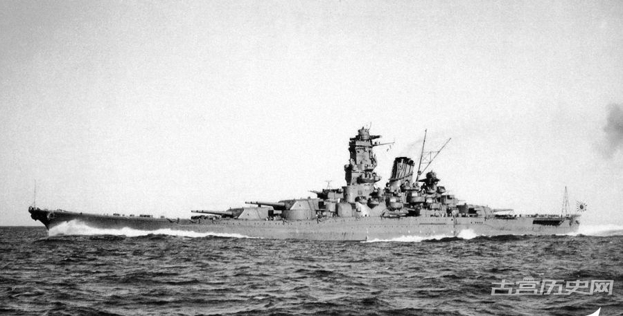 1941年日本建成了世界上最大的战列舰大和号。