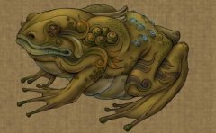 金蟾失去仙丹只能依附凡人刘海的故事