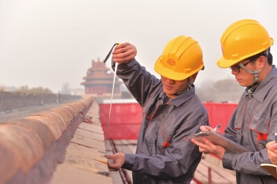 故宫城墙首次启动“考古式”修缮 