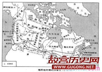 加拿大历史地图_加拿大历史地图介绍