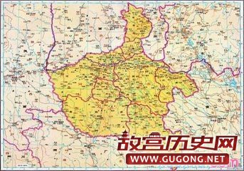 河南历史地图_河南历史地图分析