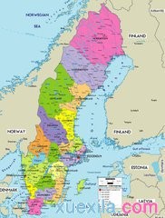 瑞典历史地图_瑞典历史地图介绍