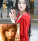 张馨予整容前后