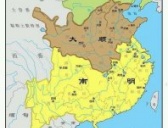 明朝地图，南明疆域变化图