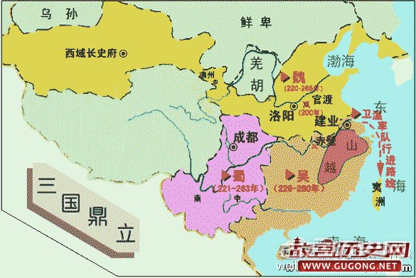 280年6月12日 西晋灭东吴 三国时代结束