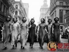  1938年中国美女抗日募捐