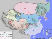 南北朝历史,南北朝地图