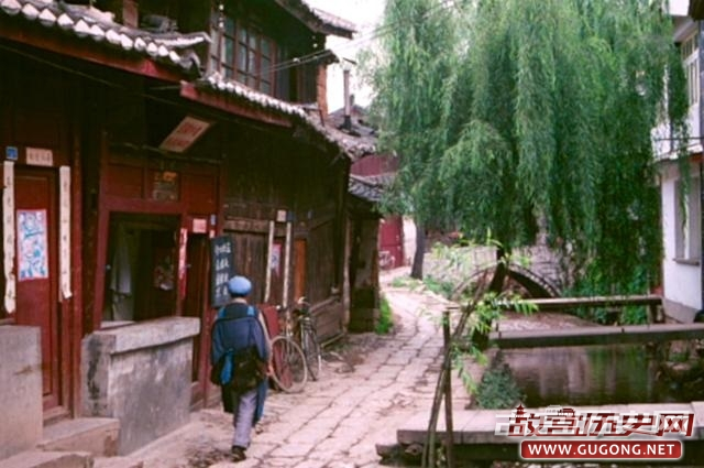 丽江老照片：地震前拍摄的古城 1995年丽江风情