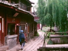 丽江老照片：地震前拍摄的古城 1995年丽江风情
