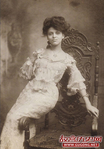 温婉美如仙：100年前的西方女明星