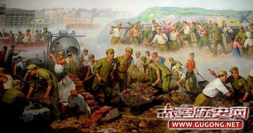 朝鲜画家笔下的中国人民志愿军