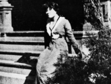 宋美龄访问美国母校老照片