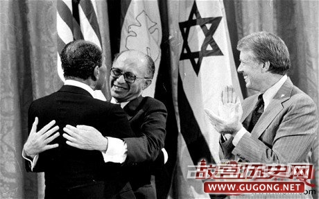 30年前，埃以和约签订瞬间老照片