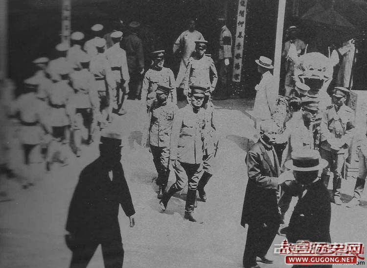 日军拍摄的刺杀张作霖爆炸现场