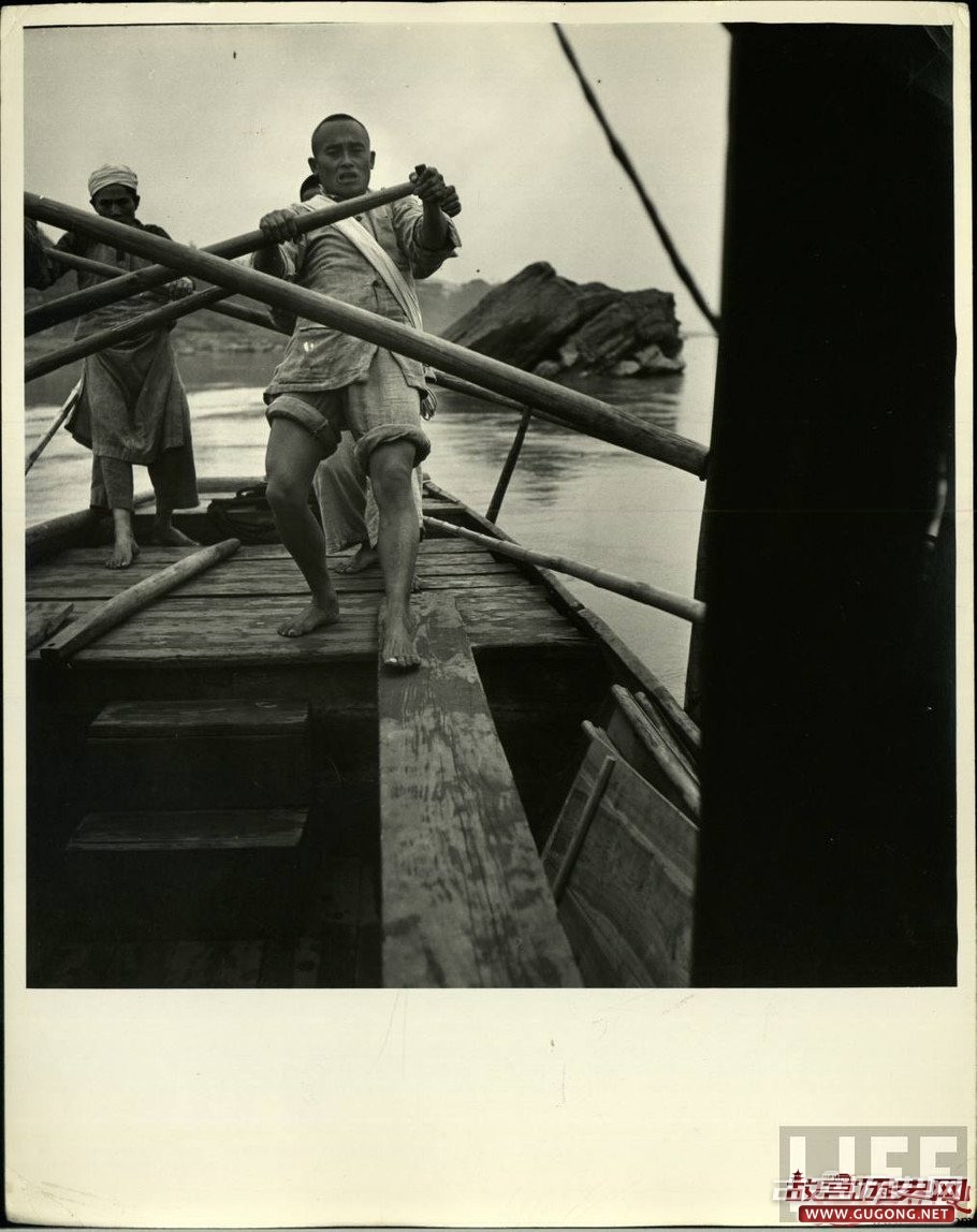 1946年美《生活》杂志斥巨资拍摄三峡