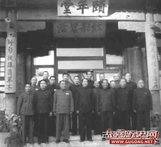 粟裕与其他元帅、大将的珍贵照片