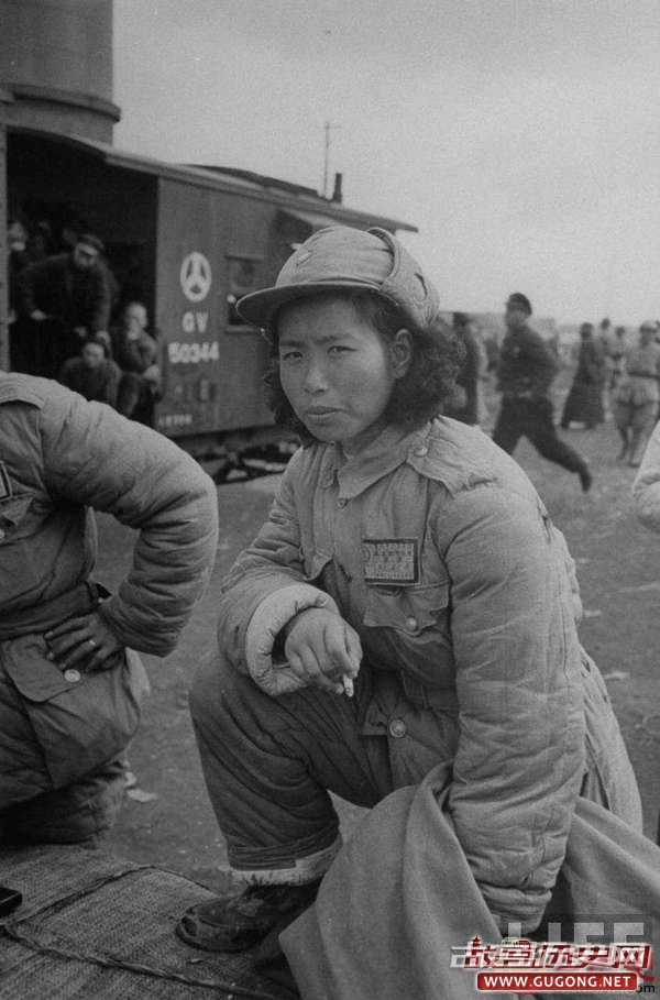 美国战地记者拍摄的淮海战役