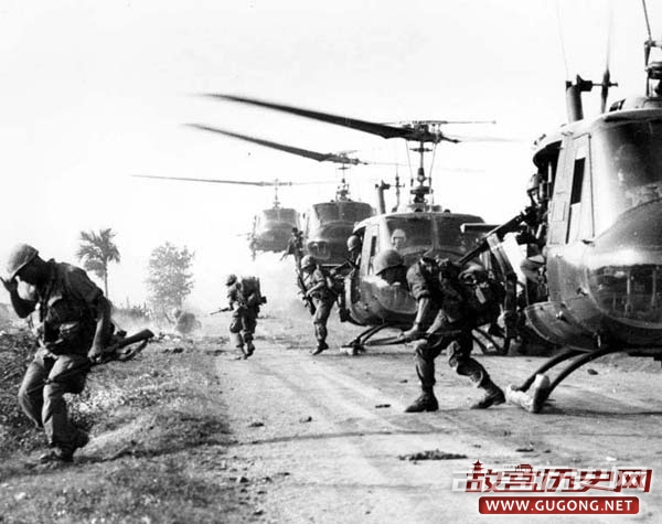 越南战争中的支持南越的美军