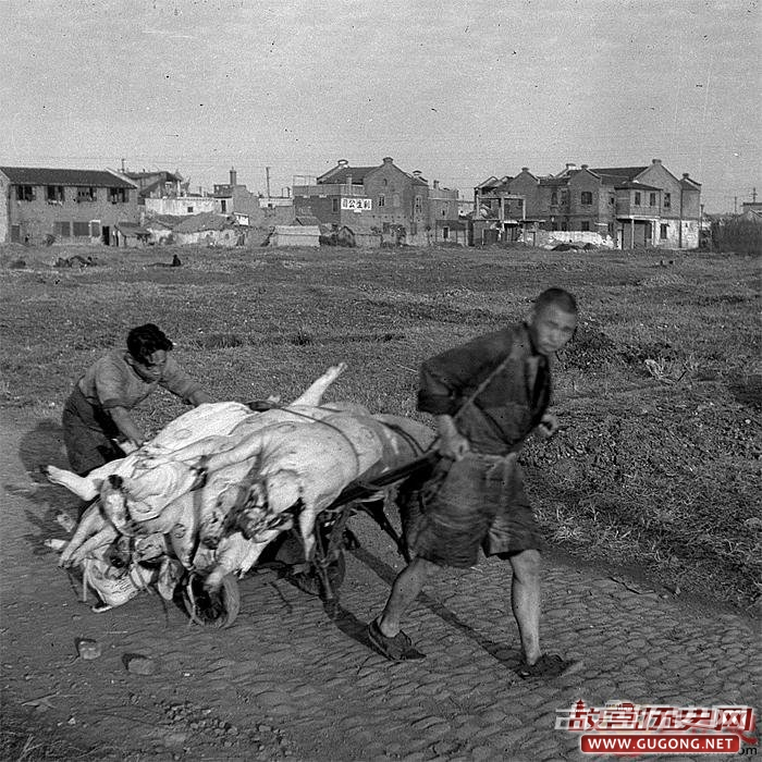 美国人拍摄的1945年抗战胜利后的上海（2）