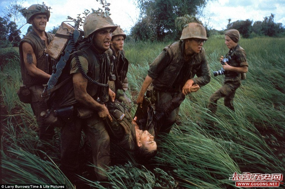 六十年代在北越作战的美国士兵