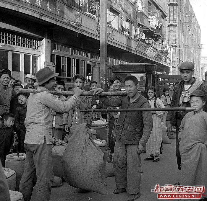 美国人拍摄的1945年抗战胜利后的上海（3）