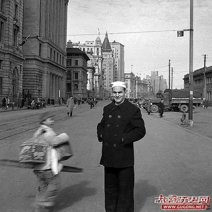 美国人拍摄的1945年抗战胜利后的上海（3）
