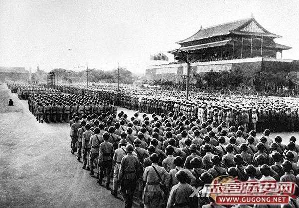 珍贵照片：1949年开国大典精彩瞬间