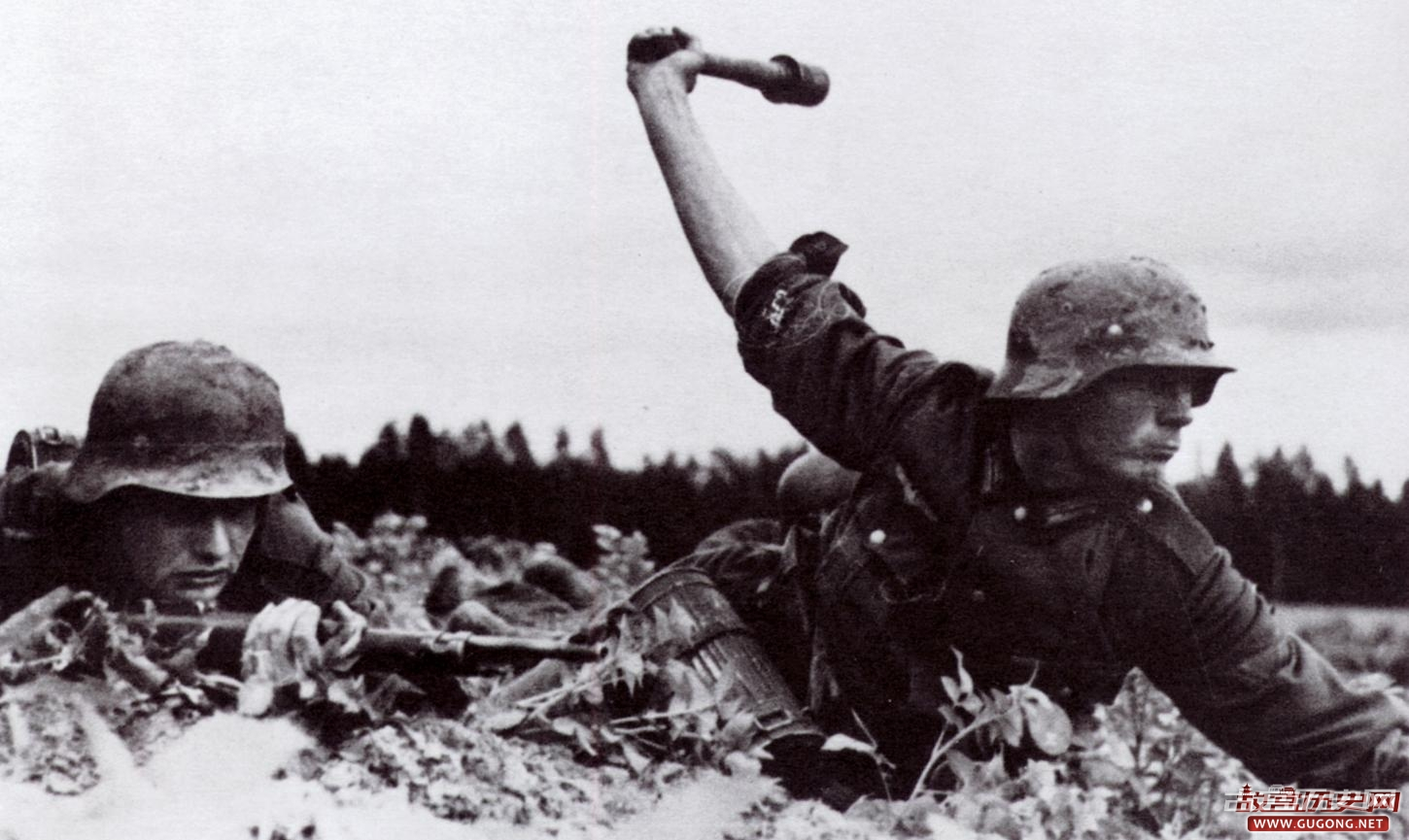 一组二战德国士兵图片