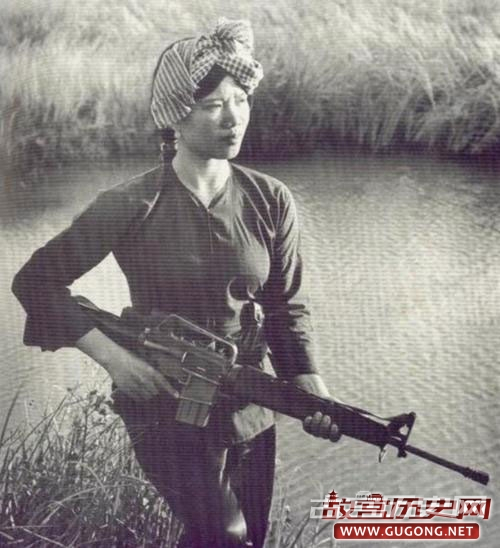 越南各时期漂亮女兵