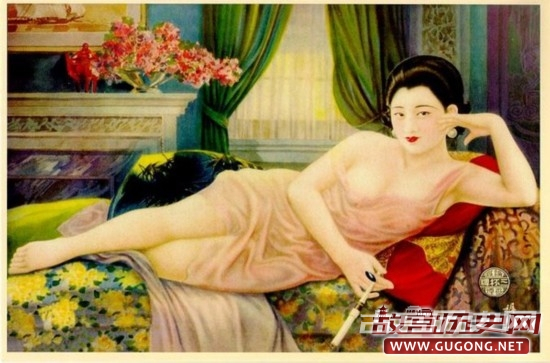 尺度惊人的老上海海报