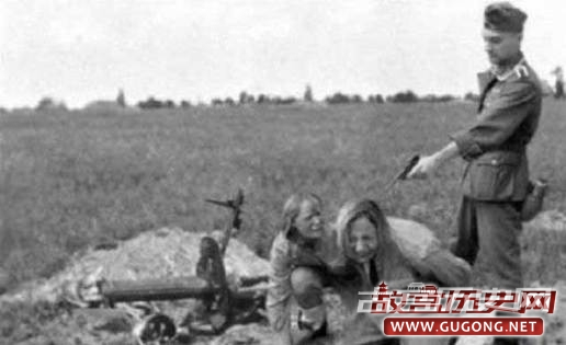 二战中惨遭蹂躏的苏德女兵