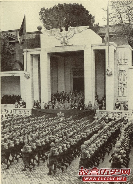 1939年希特勒访问意大利